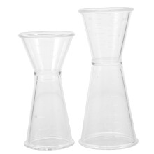 2Pcs Japanese Resin Cocktail Jigger With Measurements 10-20Cc 20-40Cc
