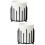 2Pcs Ceramic Chopsticks And Spoon Storage Holder For Kitchen Utensils 9