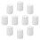 10Pcs Empty Bottle Holder With Screw Caps Portable Tablet Storage 3