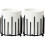 2Pcs Ceramic Chopsticks And Spoon Storage Holder For Kitchen Utensils 4