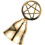 altar bell pentagram handheld for tarot ceremony and divination 10