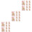 30 Pcs Easter Bunny Candy Boxes Paper Biscuit Storage 7