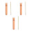 3Pcs Wooden Milk Pan Handle Replacement For Cookware 8