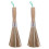 6 Pcs Bamboo Heat-Resistant Pot Brushes For Kitchen Restaurant 1