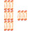 12 Pcs Chicken Model Display Props Simulation 9