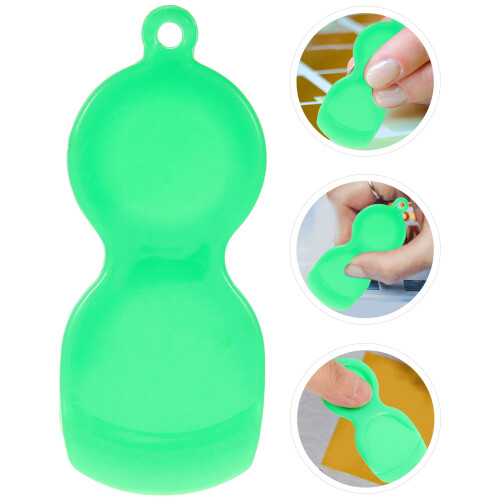 5Pcs Small Plastic Scrapers For Tickets Portable Tool 1