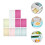 10Pcs Refrigerator Mats Non-Slip Drawer Liners Mixed Colors 4