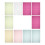 10Pcs Refrigerator Mats Non-Slip Drawer Liners Mixed Colors 6