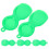 5Pcs Small Plastic Scrapers For Tickets Portable Tool 7