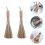 6 Pcs Bamboo Heat-Resistant Pot Brushes For Kitchen Restaurant 10
