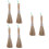 6 Pcs Bamboo Heat-Resistant Pot Brushes For Kitchen Restaurant 7