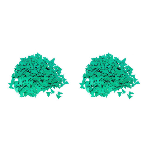 2Pcs Christmas Themed Confetti Small Sequins Sparkle Decor 30g 2