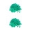 2Pcs Christmas Themed Confetti Small Sequins Sparkle Decor 30g 2