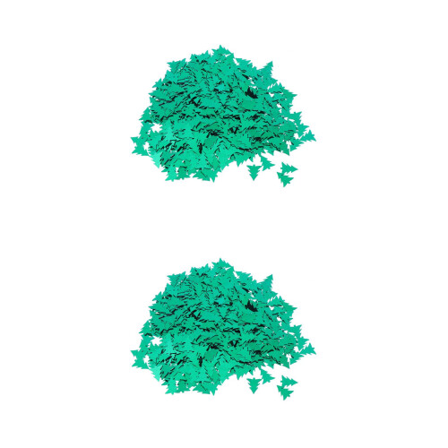 2Pcs Christmas Themed Confetti Small Sequins Sparkle Decor 30g 1