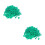 2Pcs Christmas Themed Confetti Small Sequins Sparkle Decor 30g 6