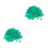 2Pcs Christmas Themed Confetti Small Sequins Sparkle Decor 30g 4