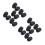 20Pcs Black Microphone Windscreen Sponge Covers for Lapel Headset Mics 4