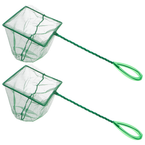 6 Pcs Net Fine Mesh Aquarium Cleaning Tool Portable 1