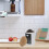 Bocal Cuisine Céramique Couvercle Bambou Multi-Usages 4