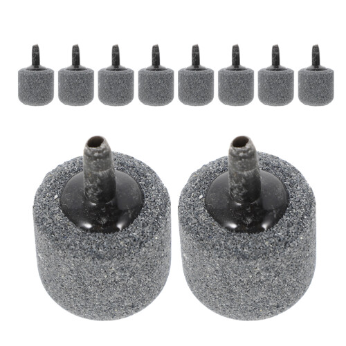 20 Pcs Aquarium Air Stone Bubble Diffuser For Fish Tank Mute