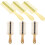 6Pcs Double Sided Fine Teeth Combs For Dandruff Flea Long Handle 11