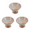 3Pcs Ceramic Footed Fruit Plate Porcelain Dessert Stand Snack Platter 7