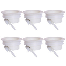 18 Pcs Drain Core Shower Floor Strainer Bathroom Hair Catcher Stopper