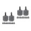 20 Pcs Aquarium Air Stone Bubble Diffuser For Fish Tank Mute 9