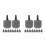 20 Pcs Aquarium Air Stone Bubble Diffuser For Fish Tank Mute 10