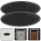 One Set Acrylic Door Sign No Soliciting Decor Accessory 11
