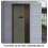 One Set Acrylic Door Sign No Soliciting Decor Accessory 8