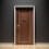 One Set Acrylic Door Sign No Soliciting Decor Accessory 5