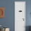 One Set Acrylic Door Sign No Soliciting Decor Accessory 4
