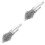 2Pcs Silver Metal Wire Brush Durable Rust Remover Cleaning Tool 5