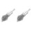 2Pcs Silver Metal Wire Brush Durable Rust Remover Cleaning Tool 4