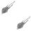 2Pcs Silver Metal Wire Brush Durable Rust Remover Cleaning Tool 8