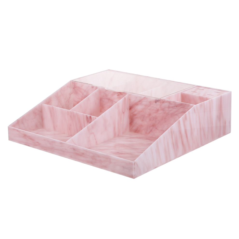 Happyyami 2 Pcs Eyelash Tweezers Organizer Desktop Storage Holder