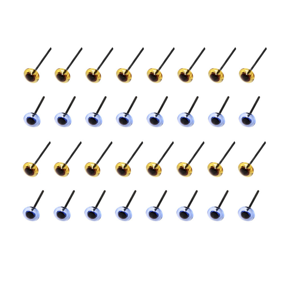 800 Pcs 5mm Diy Crochet Doll Eyes Transparent Colorful Blue Yellow-image-OPC-PKX7DNZ-NEW