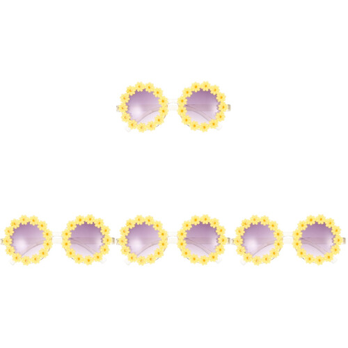 4Pcs Sunflower For Kids, Protection Sunglasses 1