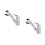 2Pcs Copper Brushed Sink Faucet With Single Handle Pull Down Sprayer 4