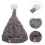 2 Pcs Woolen Knitted Winter Hat For Kids 11