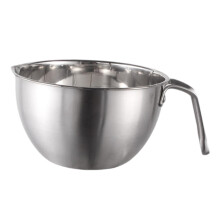 Melt Bowl Stainless Steel Melting Pot For Kitchen, 16 cm, Candle Melting, Caramel, Mixing Bowl