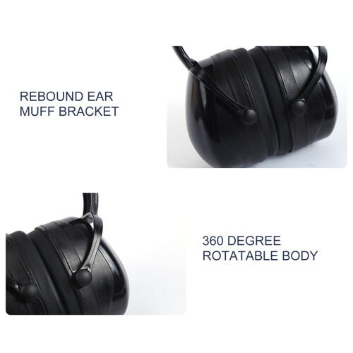 Industrial ABS-30dB Ear Muff, One Size, Black 2