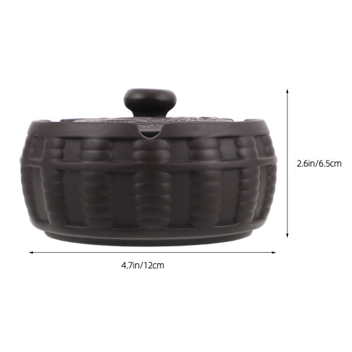 Aschenbecher Winddicht Retro Mit Chinesischen Ornamenten 1