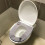 Toiletten Sitz Polster: Plüsch Auflage Mit Griff 5