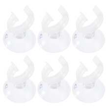 6- . -Klemmset für 20 mm Aquarium-Rohre mit Halter