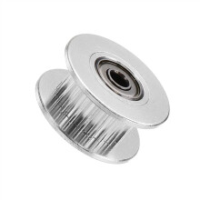 Pulley Block 3Pcs 20T GT2 Aluminum Toothed Timing Pulleys For DIY 3D Printer Single Pulley Block