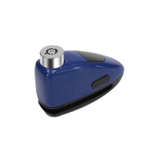 Bicycles Disc Brake Lock Waterproof Security Alarm Lock For Bikes And Electric Scooters With Keys Blue