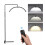 60W LED Half Moon Beauty Floor Light 360° Rotary Adjustable140-180cm 4