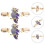 2 . broches para bufanda, para chal, ideal niñas 7